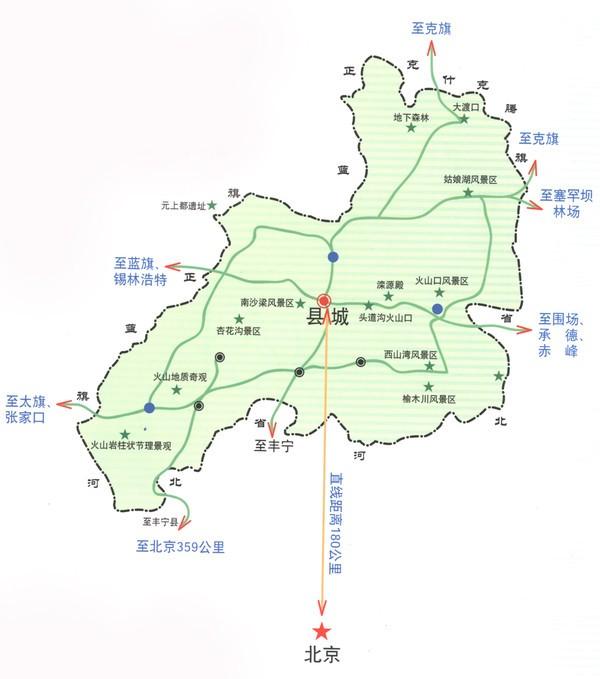 多伦旅游路线