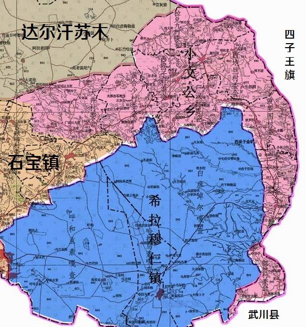 小文公乡行政区划