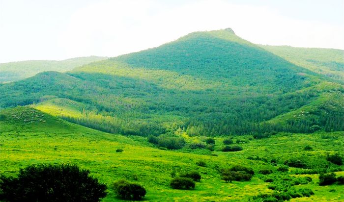 辽庆陵景区主峰大黑山