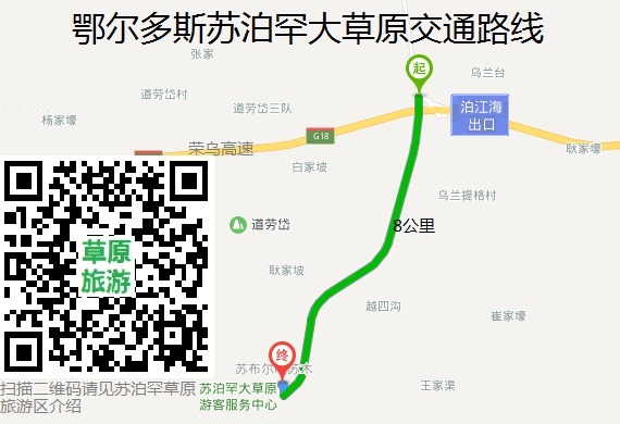 苏泊罕草原旅游区交通路线