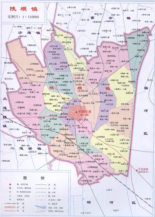 陕坝镇地图
